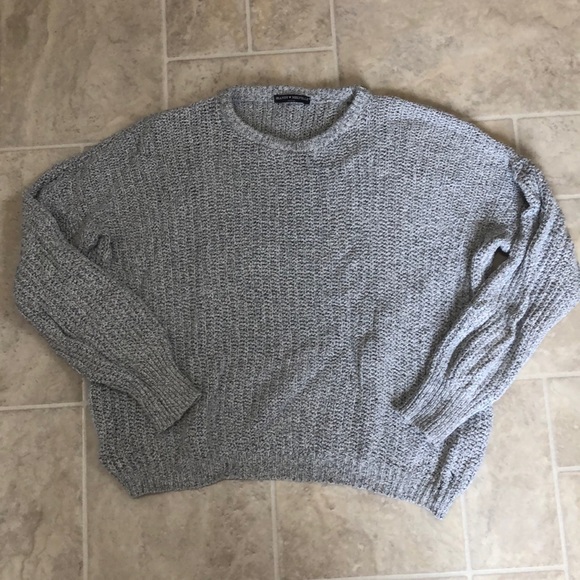 Brandy Melville grey knit top - Picture 1 of 6